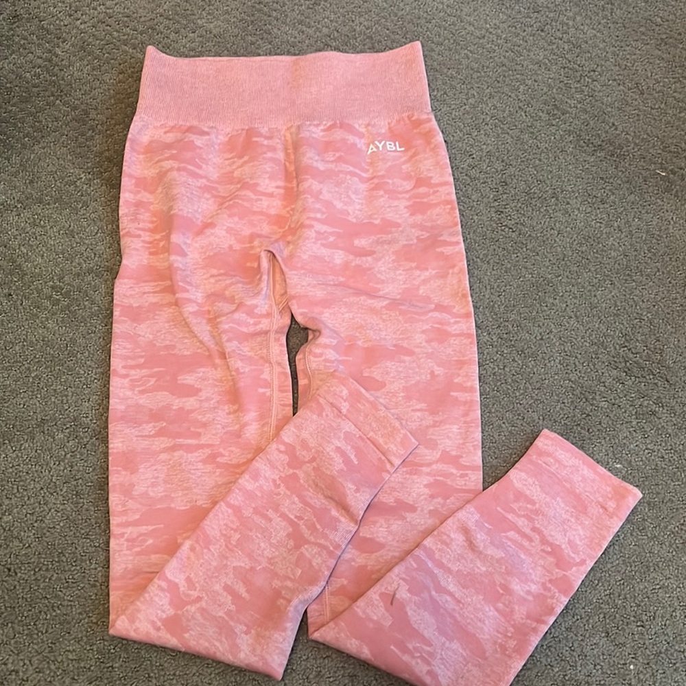 AYBL pink leggings, size XS